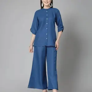 Stylum Straight Kurta Palazzo Set